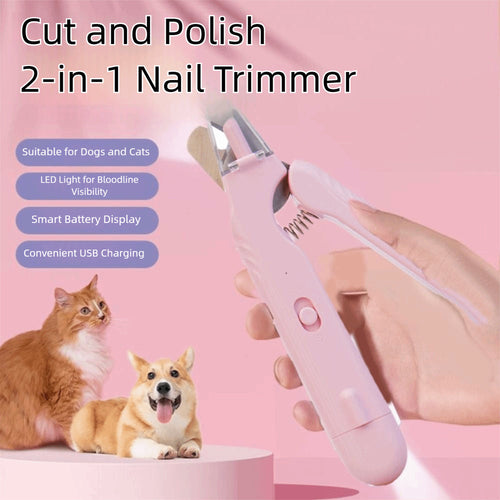 LUMZO LightPaw LED pet nail clippers for dogs and cats