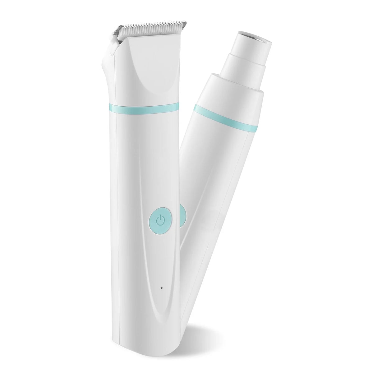 LUMZO HomeGroom 4-in-1 cordless pet clipper kit with blades and combs
