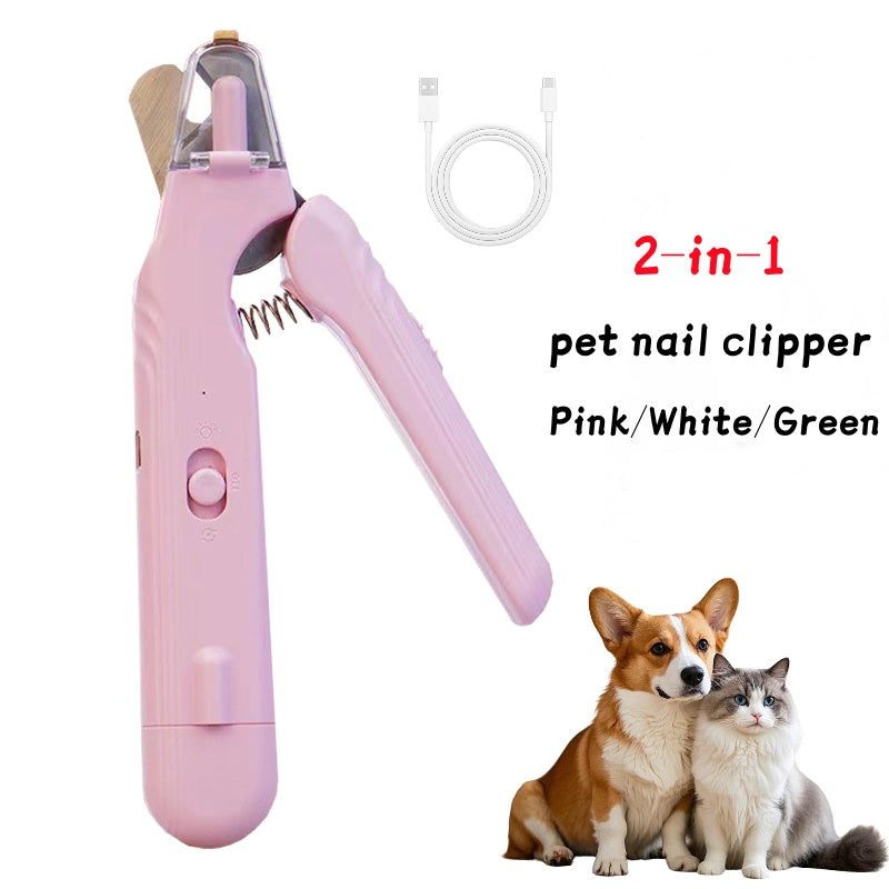 Stainless steel clipper blade and nail gap detail